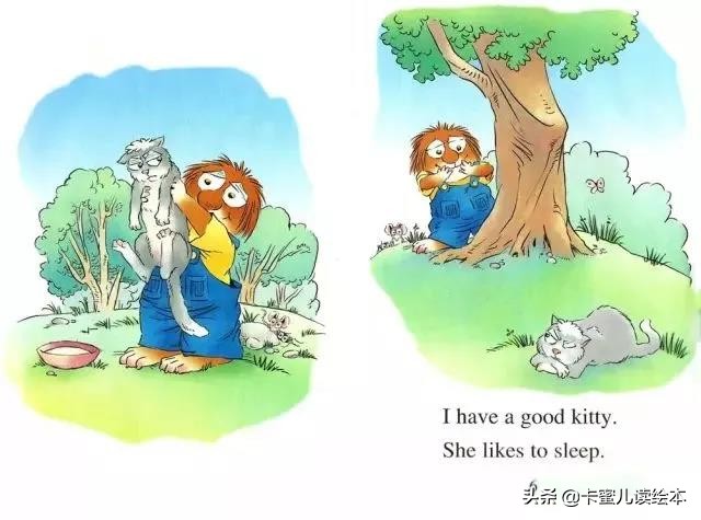 忙碌的小猫英文绘本,whatagooddog牛津树绘本