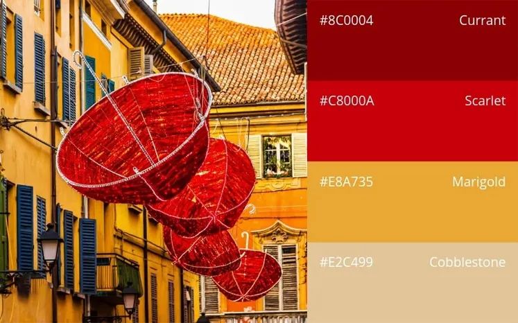 100种颜色组合及如何应用（三、旅行篇）