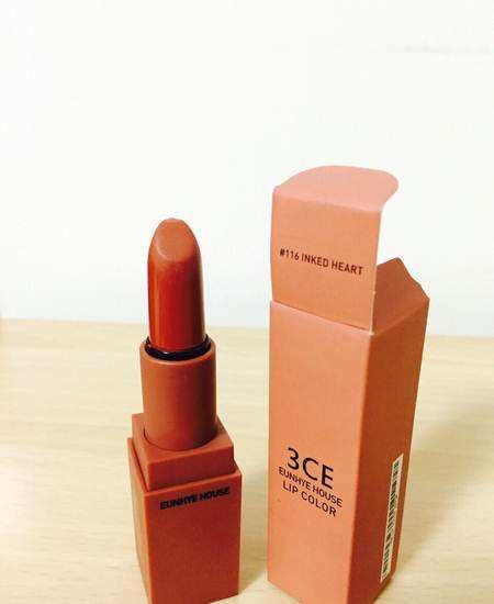 3ce口红透明亚克力orangebreeze,3ce口红推荐色