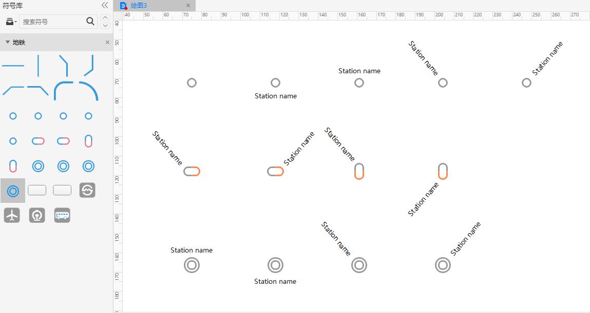 电脑地铁线路图制作,西安地铁动态线路图制作
