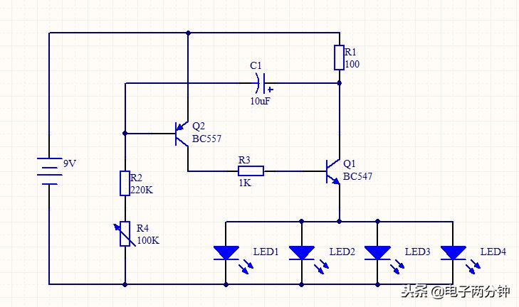 电路一闪一闪的怎么解决,怎么样分析说明一个电路工作原理