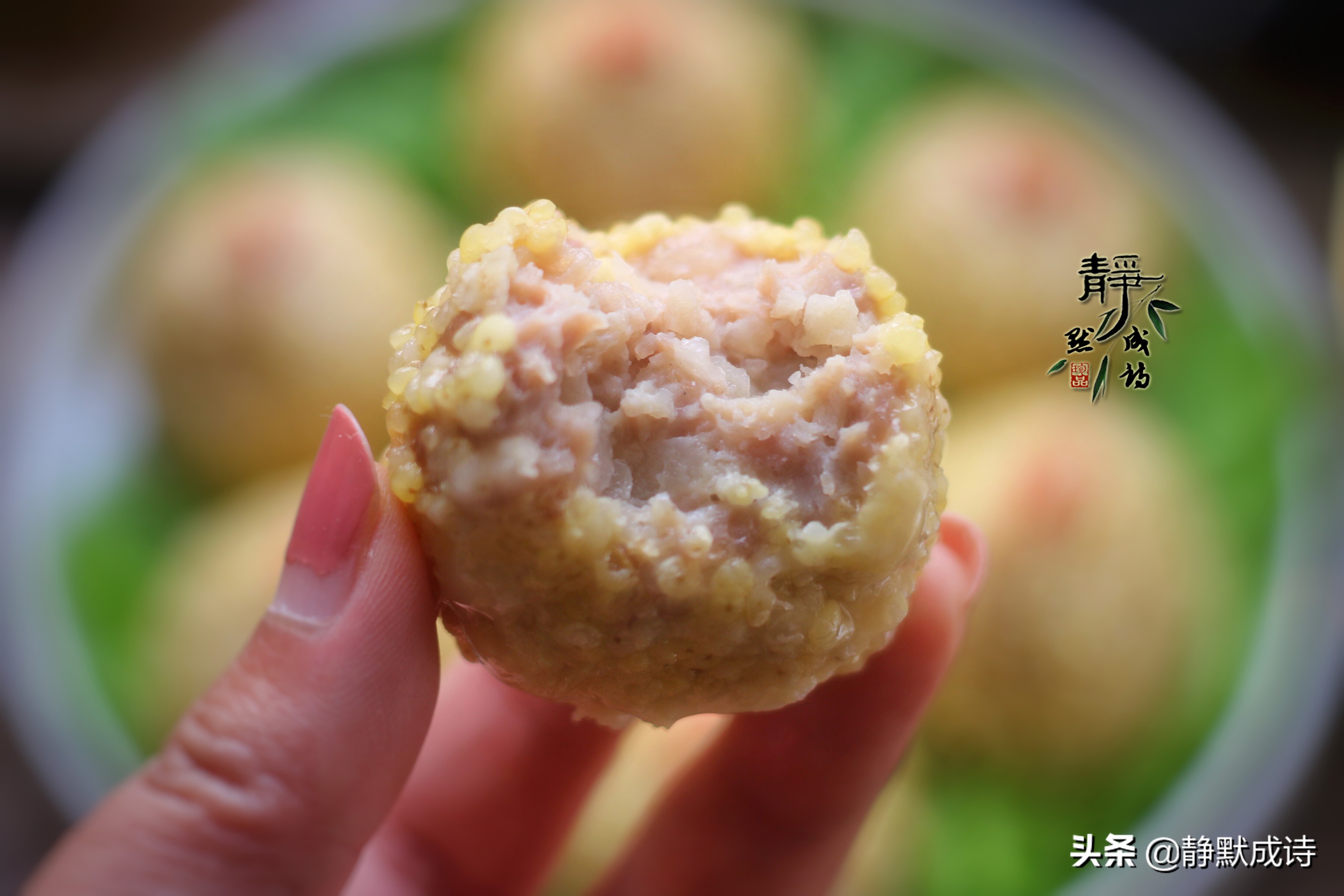 年夜饭必备的家常菜丸子,珍珠丸子的家常做法年夜饭