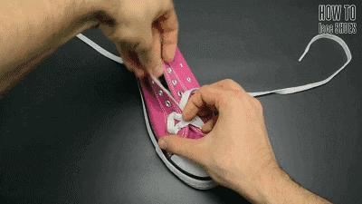 骑士靴鞋带系法杨幂,杨幂同款鞋子鞋带怎么系