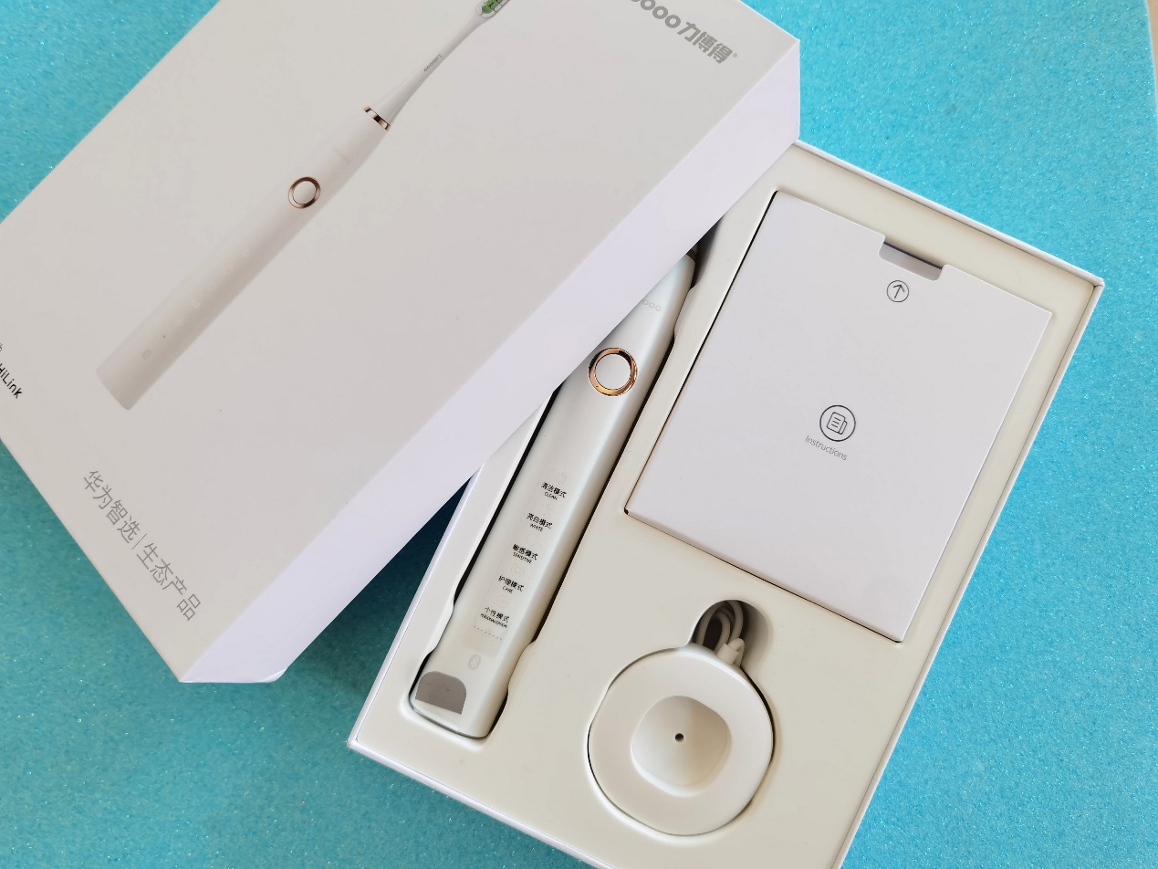 华为智选力博得电动牙刷评测视频,智选力博得智能声波牙刷蓝牙