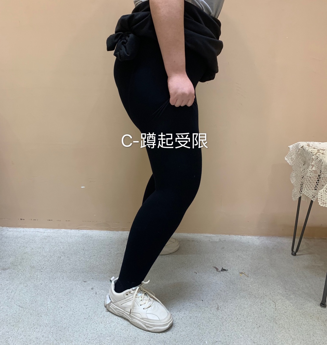 黑色连体裤袜测评,大码粗腿过膝袜测评