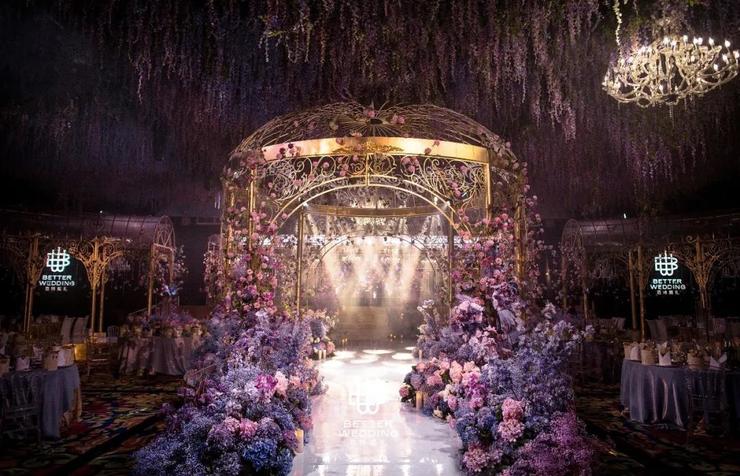 法式宫廷花园婚礼现场,法式风情庄园婚礼