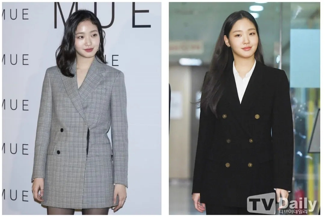 金高银穿搭分享,韩系淡颜系穿搭金高银