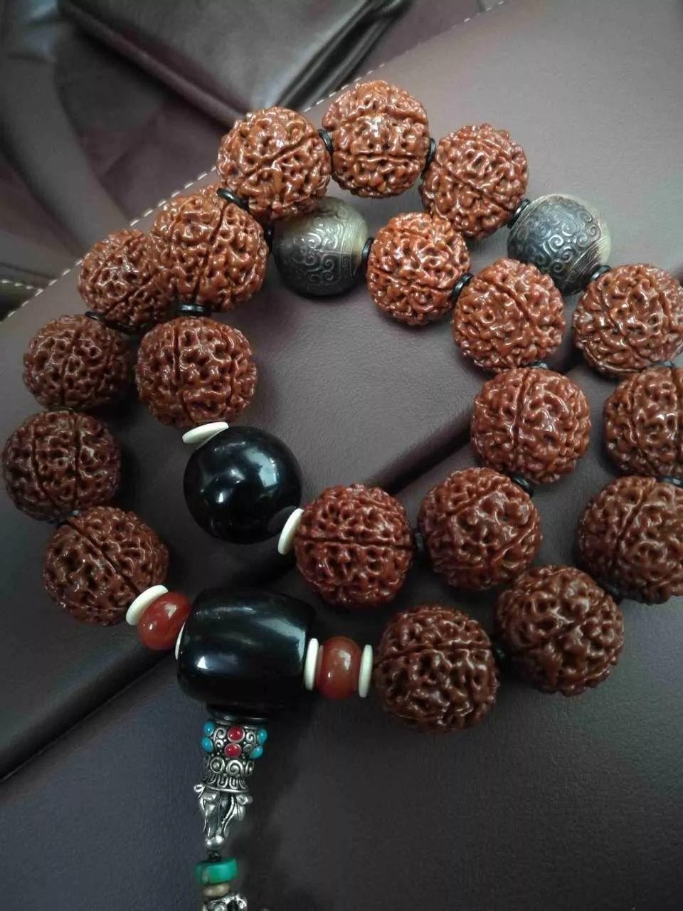 金刚菩提和落地红对比图,盘了两年的金刚值多少钱