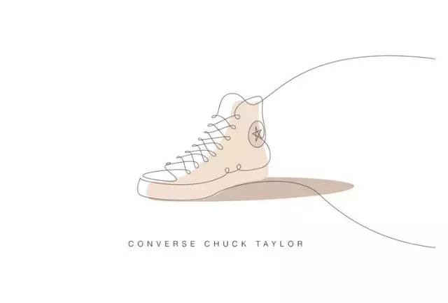 画logo有几种画法,一笔就能画出来logo