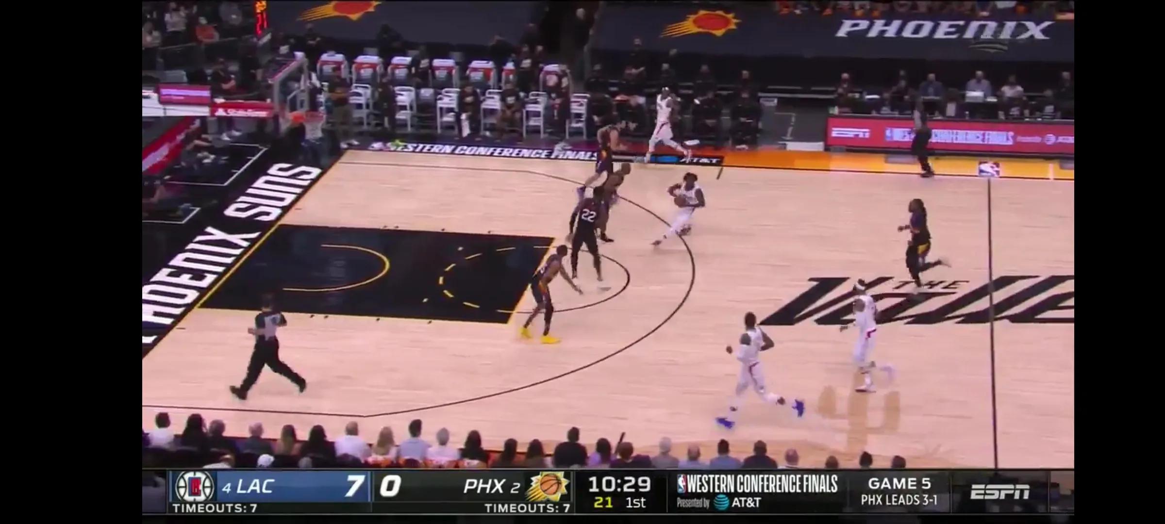 nba西决太阳31快船夺赛点,nba消息今日比赛快船