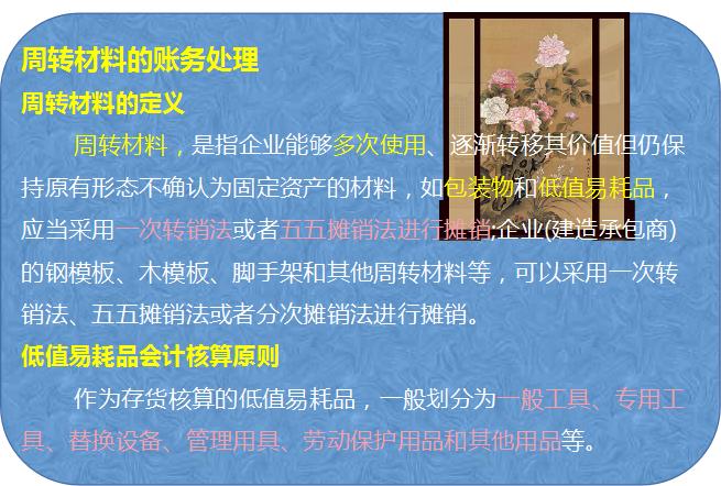 初级会计实务存货的讲解视频,关于会计存货的全面讲解