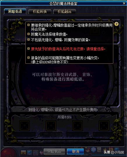 dnf普雷副本装备门槛,dnf普雷升级材料