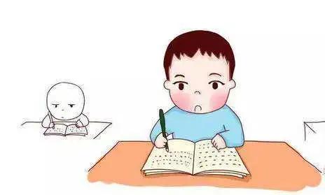 孩子写字真不容易,女儿写字漂亮的说说