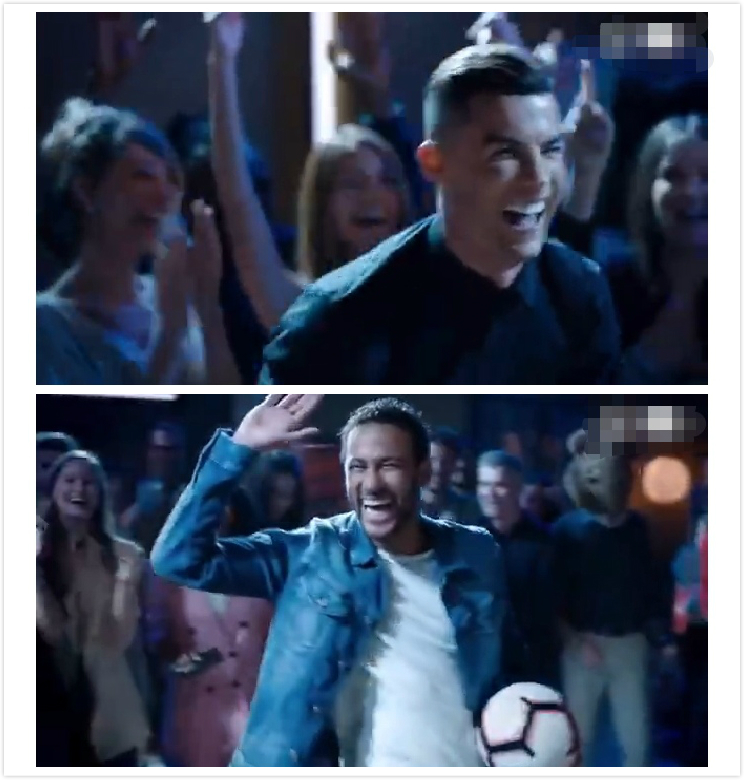 c罗内马尔同台,c罗内马尔梅西拍广告