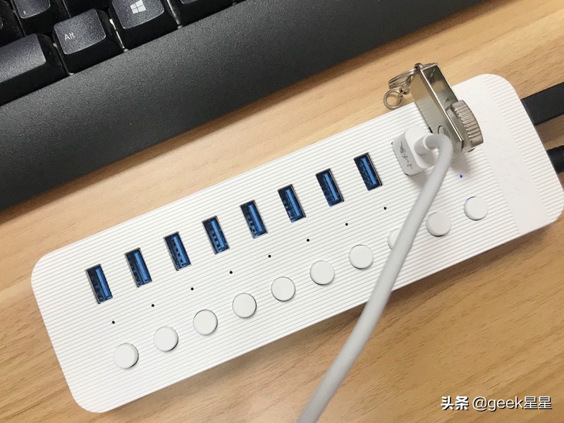 oricousb透明分控集线器,oricousb3.0集线器拆解