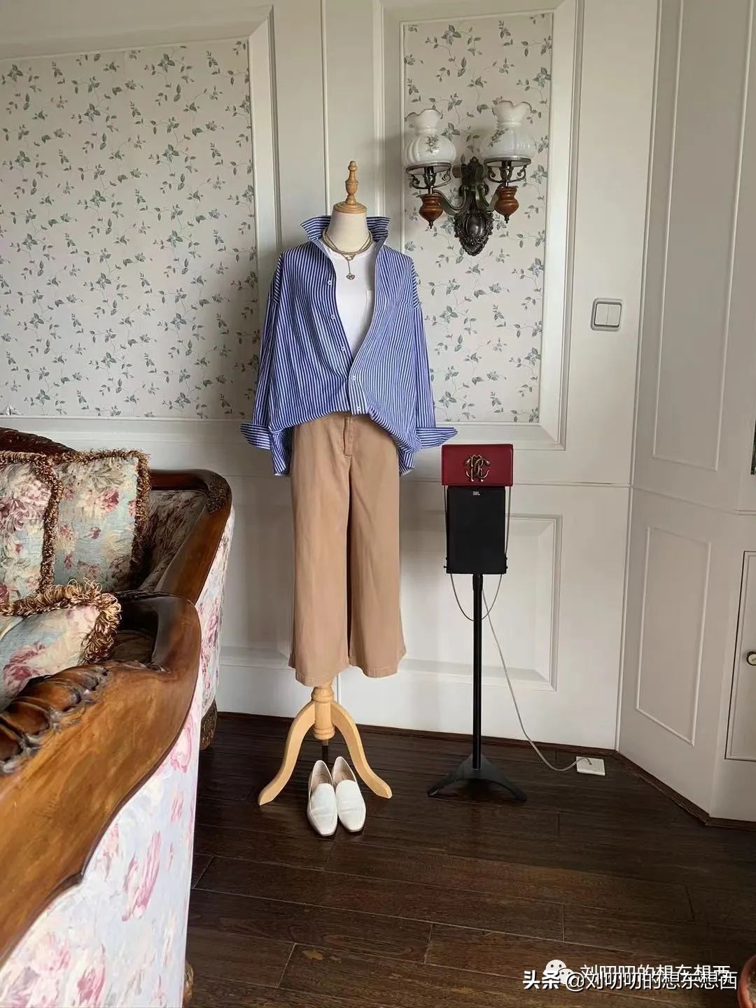 清新亮丽的穿搭,清新蓝穿搭