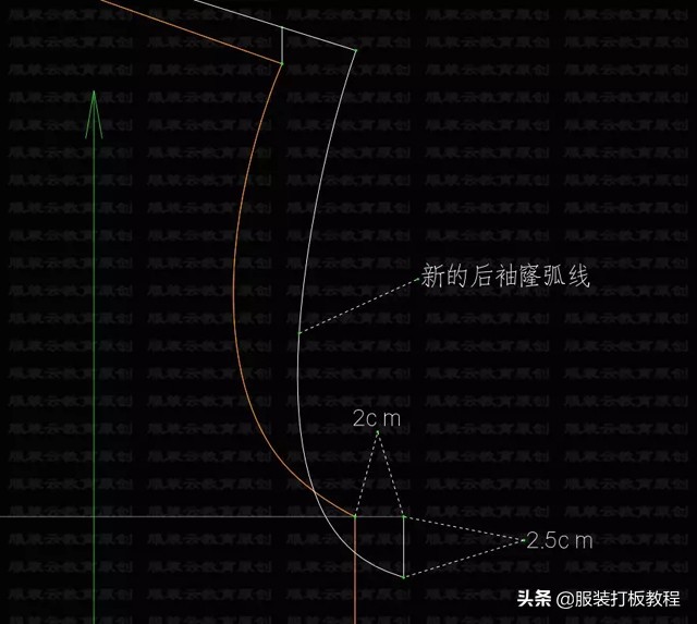 大海服装落肩袖卫衣裁剪图,100码幼童落肩袖卫衣裁剪方法