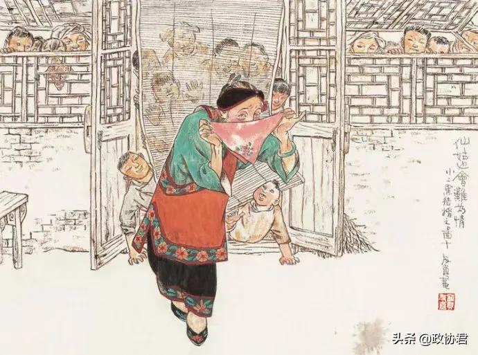 中国连环画名家经典贺友直,著名连环画大师贺友直老先生作品