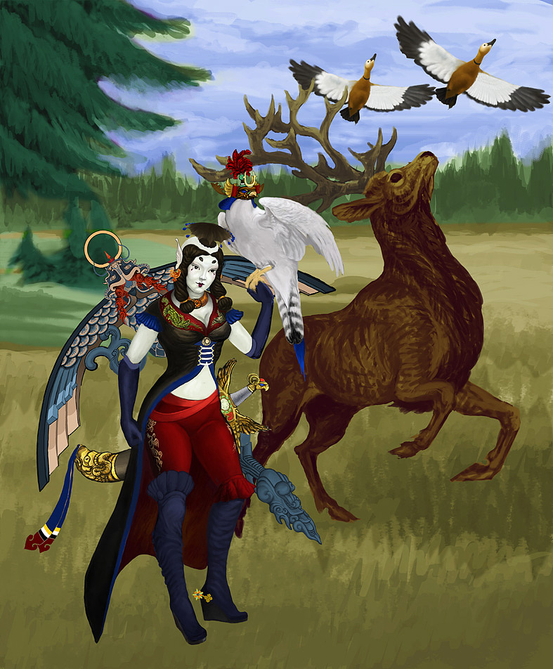 春水秋山，从辽代捺钵看，一个没有宫墙束缚，四时迁徙的契丹王庭