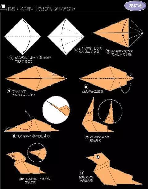 最简单的折纸大百科手工,手工折纸教程6-8岁详细讲解
