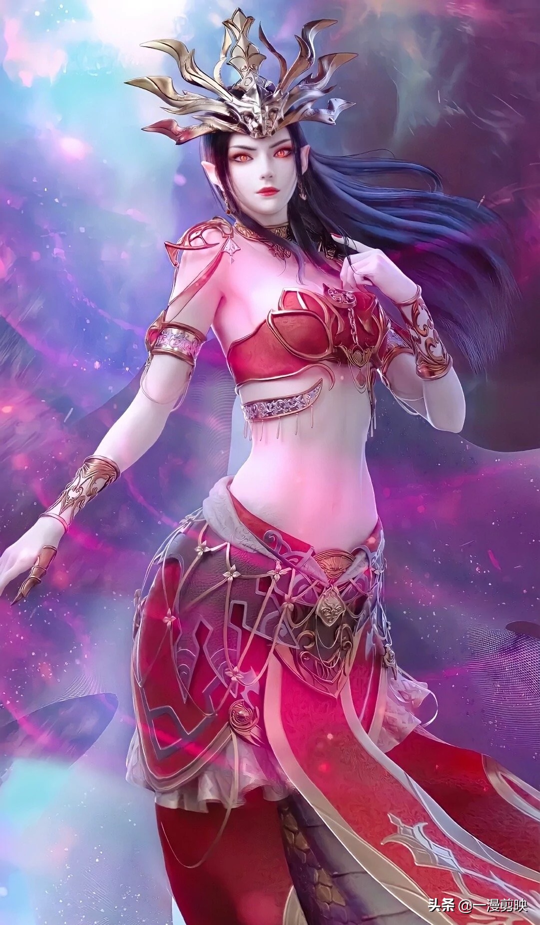 国漫崛起-古风美少女图片鉴赏之《威凛王风》