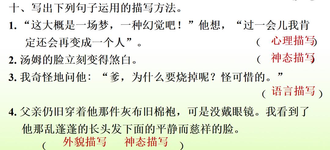 部编一上语文看图写话汇集,部编六下语文期末复习资料