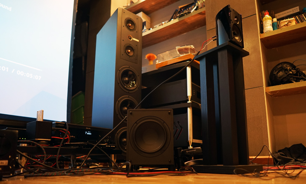 电视机绝配！DTProCinema8005.1声道家庭影院卫星箱试用