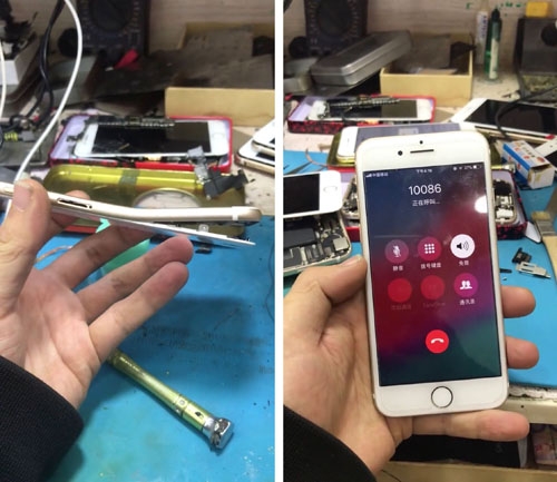 苹果6换芯片要多少钱,苹果6进水主板坏了怎么修