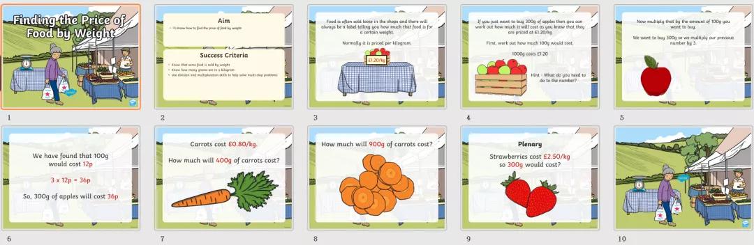精美的英语教学ppt,英语教学分享ppt模板