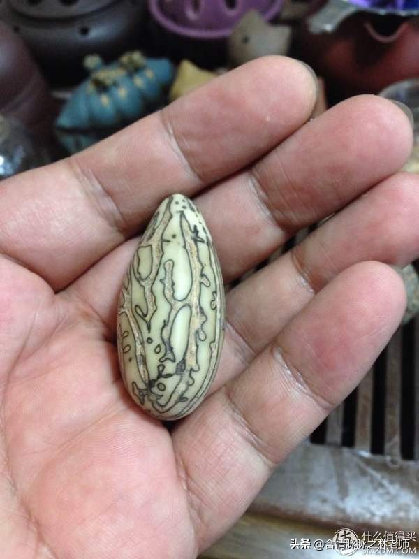 千眼菩提纹路里污垢怎么打磨,千眼菩提打磨的只剩点了