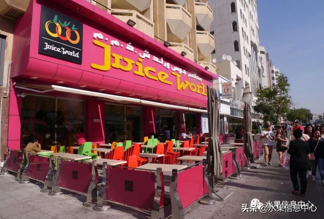 迪拜中国水果店,都说迪拜遍地黄金