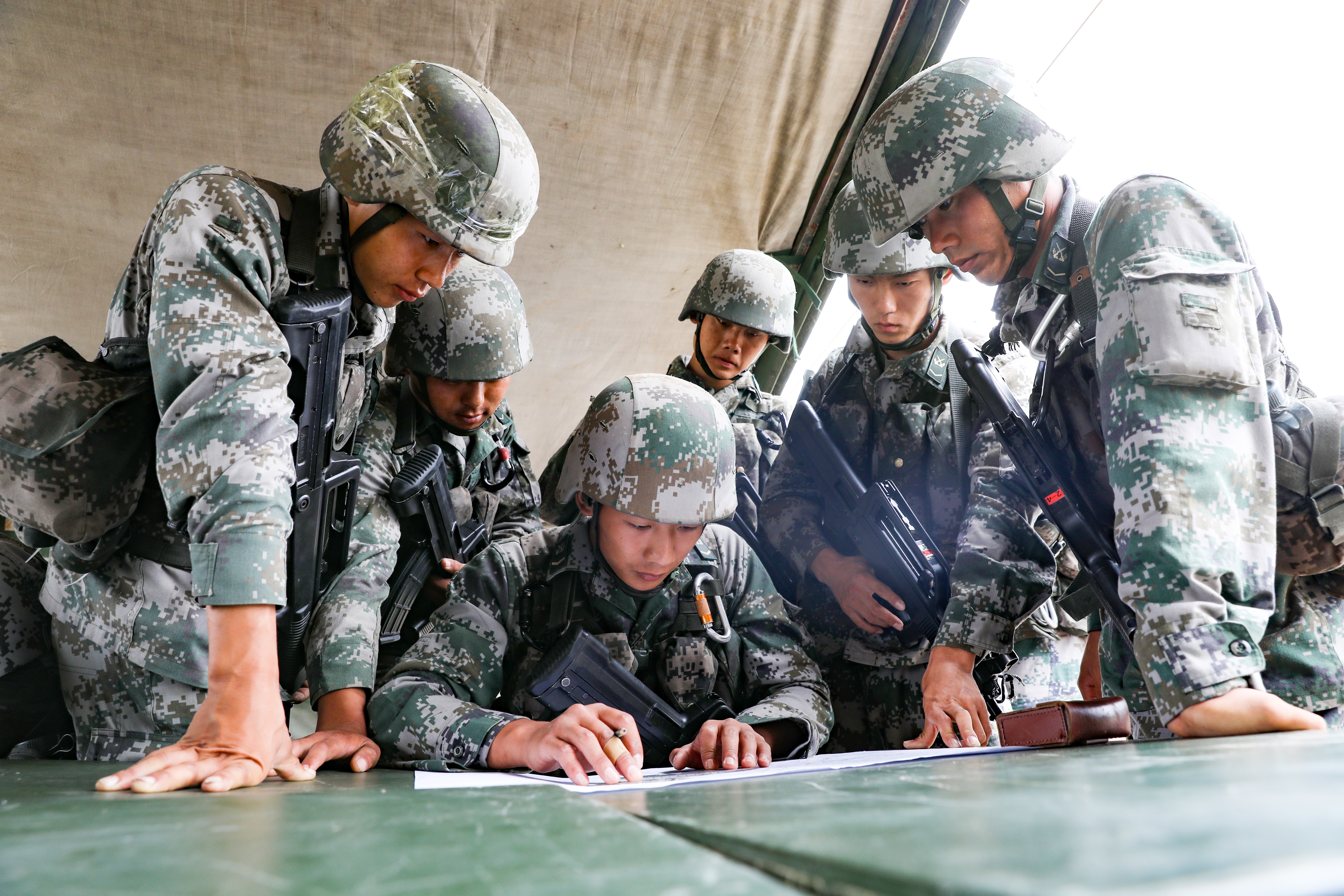 捍卫血狼荣誉　勇担打赢使命