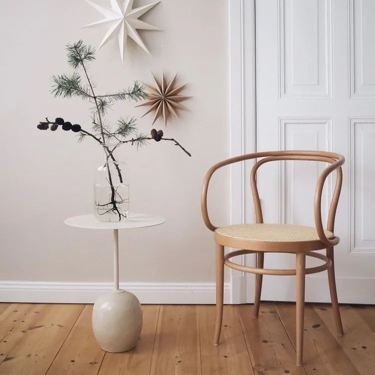 原木风打造,法式复古藤编椅