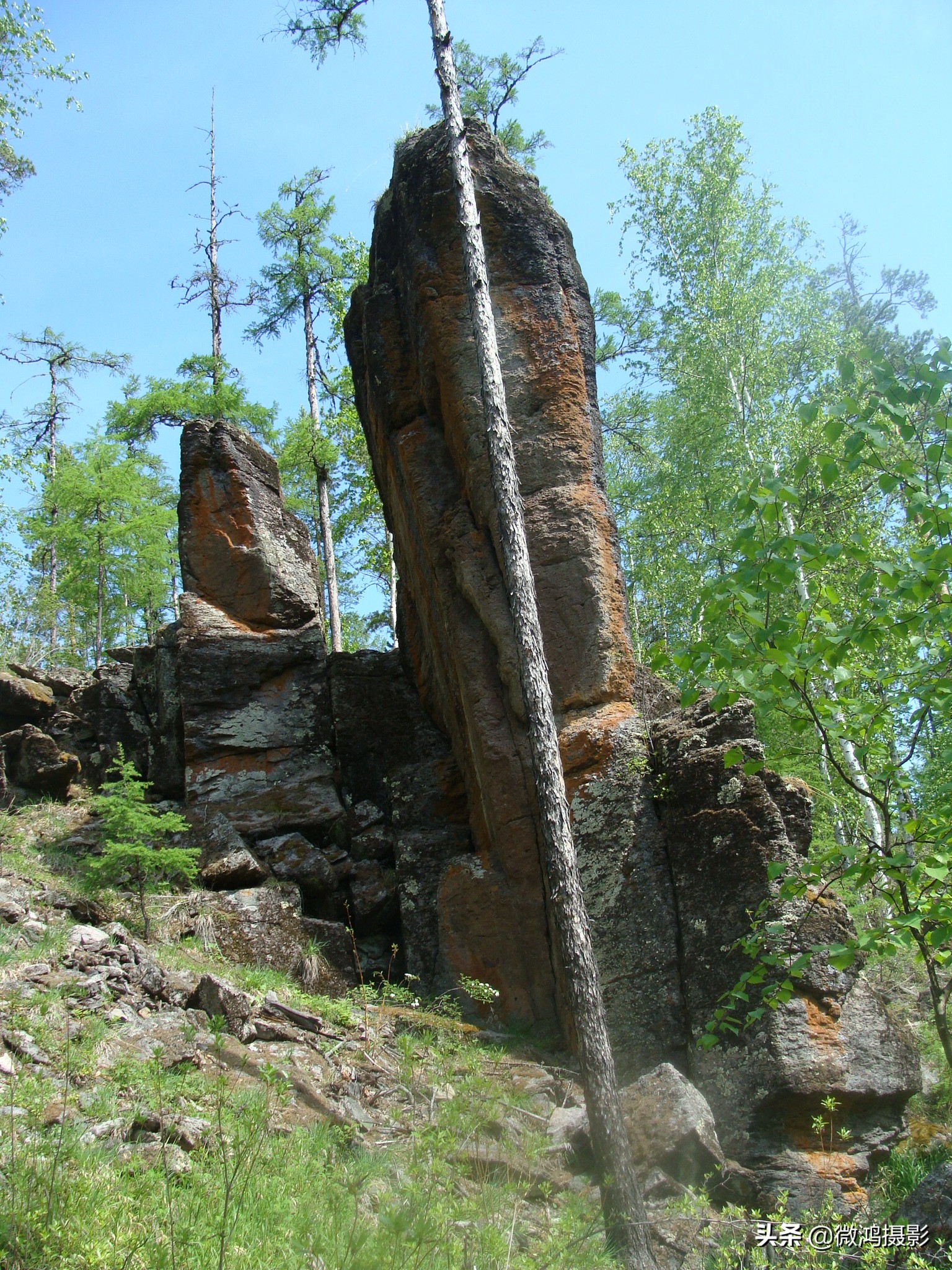 中国最北的石林,苍山石林图片