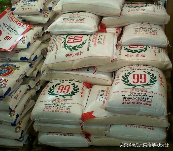 关于food的英语单词,食物英文阅读资源