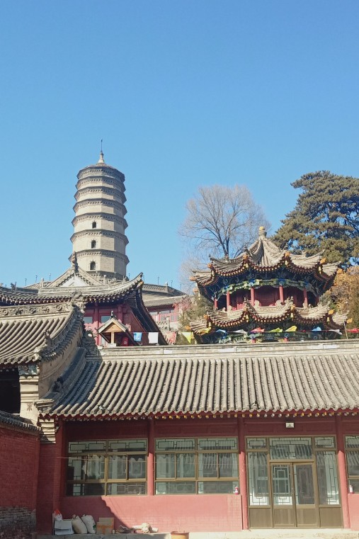 五台县尊胜寺图片,五台县尊胜寺简介