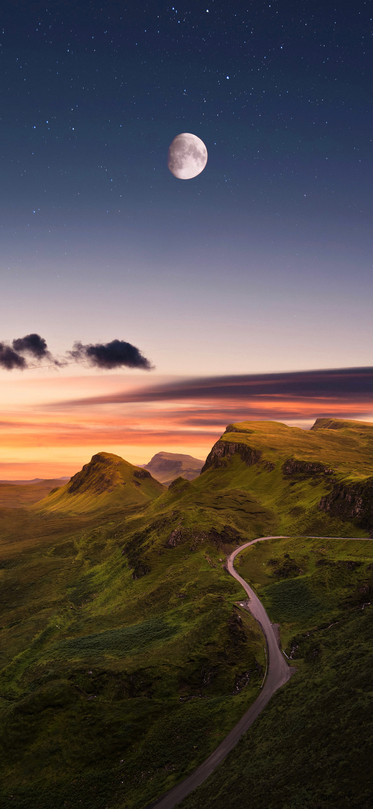 夏天风景竖屏壁纸,夏天有小路风景壁纸