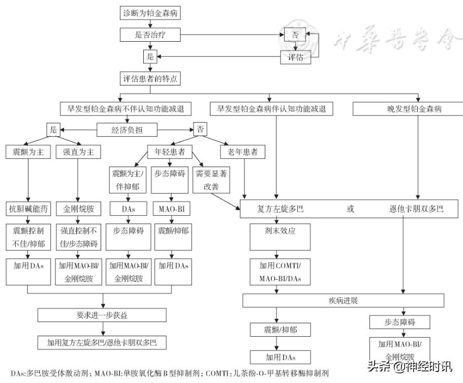 中国最新版帕金森病指南,中国帕金森病治疗指南第四版
