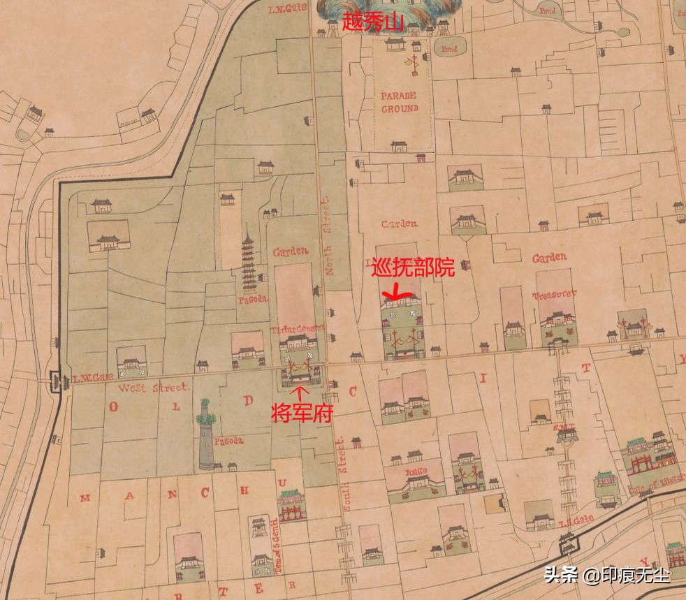 广州历史名胜古迹照片,广州将军府遗址