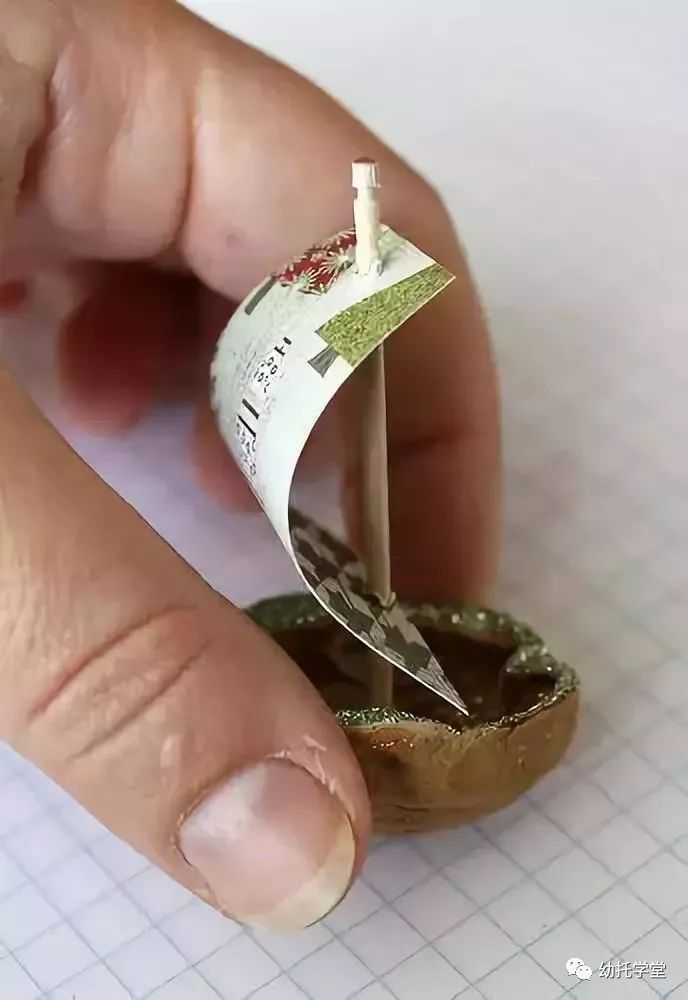 废物利用亲子手工制作坚果,创意坚果手工制作大全图片