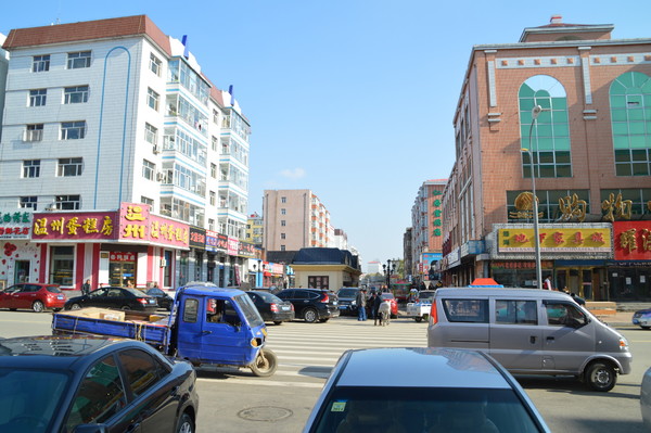 虎林市夜景照片,虎林印象