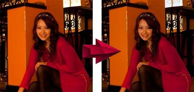 ps教程3步解决照片偏黄,图片有色差如何在ps改