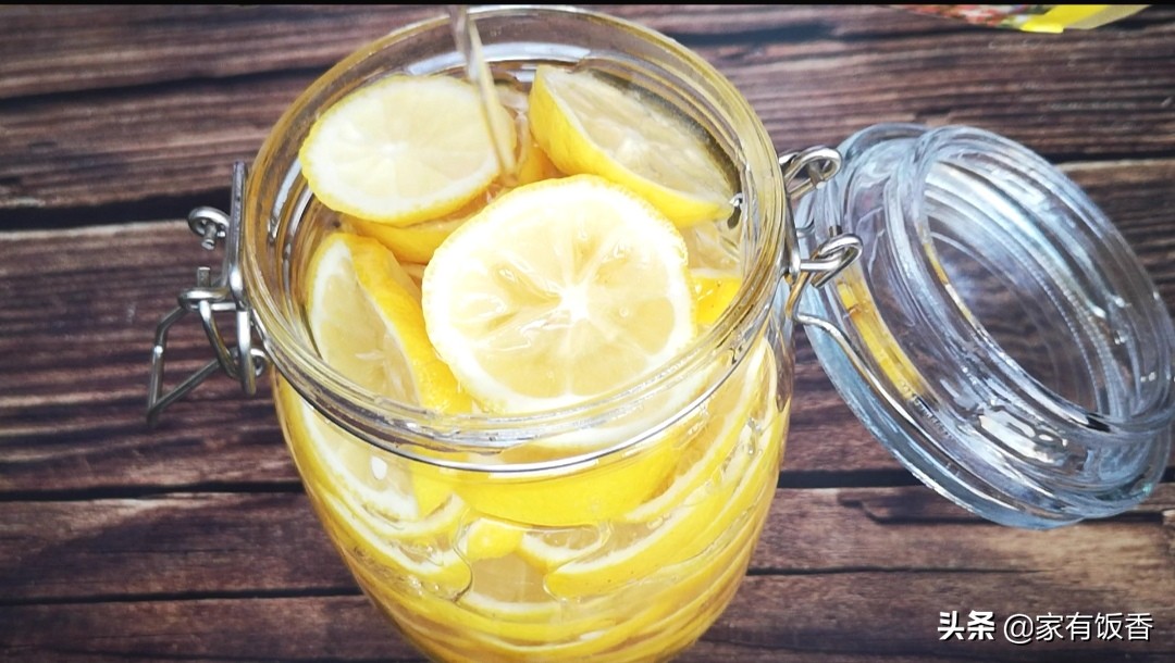 自制柠檬蜂蜜茶即食,制作柠檬蜜茶