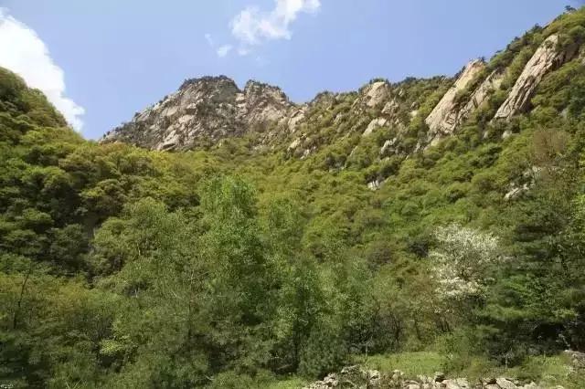 陕西小九寨，十里画廊，天然氧吧--华阴金岩沟