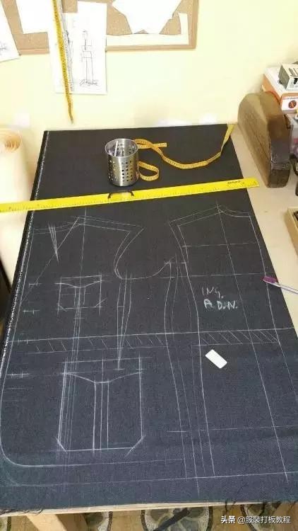 服装制版裁剪教学,服装手工裁剪制版