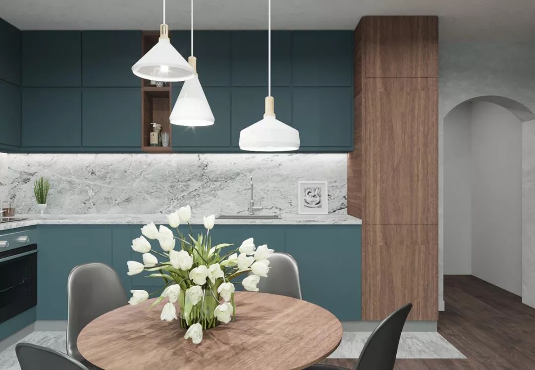 无把手橱柜好看吗,无把手橱柜柜门做法