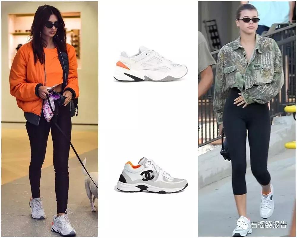 女明星同款的运动鞋,最舒服的运动鞋明星同款