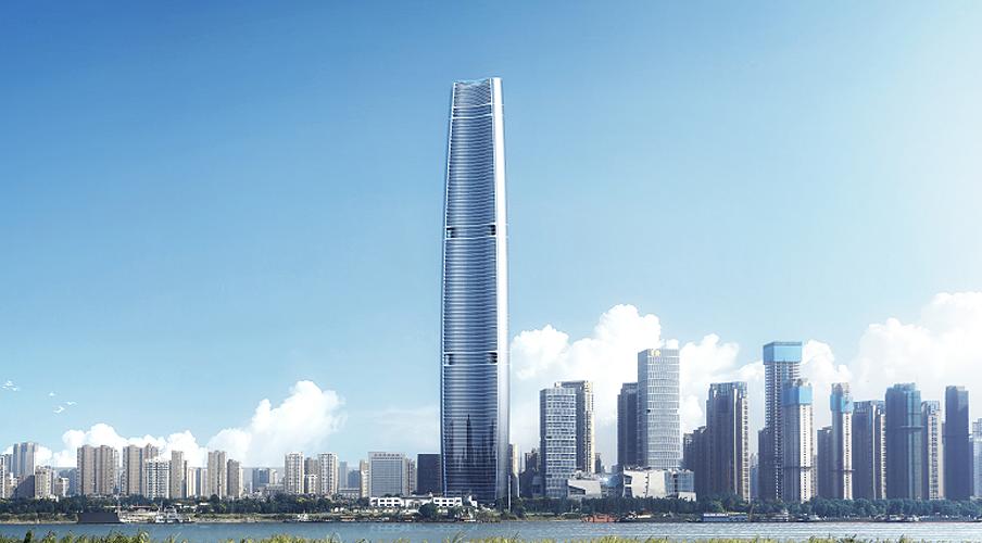 武汉绿地中心停机坪世界第二高,武汉绿地中心大厦是中国第一高吗