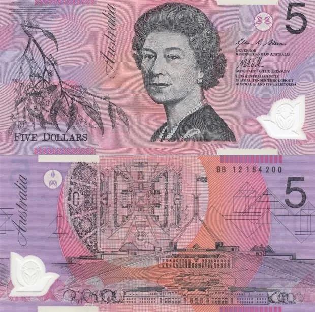 红色的钞票有哪些,红色的一元钞票