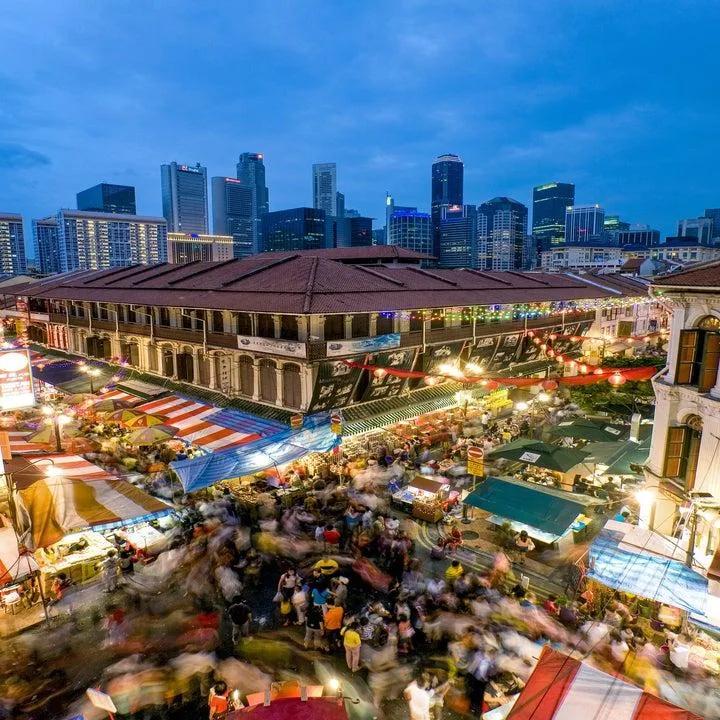 世界上最大的街头小吃,世界上最好吃的美食城